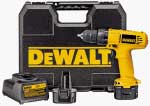 DeWalt DW926K-2 9.6-Volt Compact 3/8" Adjustable Clutch Drill/Driver Kit